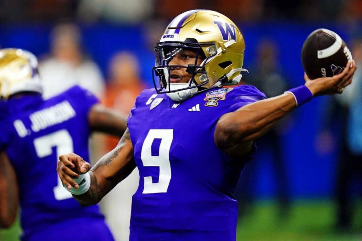 Washington quarterback Michael Penix Jr.